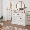 7-Drawer Dresser for Bedroom, 47.2" Wide Modern Wood Storage Chest Organizer for Closet, Farmhouse, or Living Room - 3 of 4