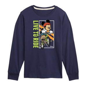Boys' - Disney - Ride It Out Long Sleeve Graphic T-Shirt - 1 of 4