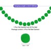 Unique Bargains Party Decoration 24 Felt Balls Hanging Garland 4 Pcs - 2 of 4