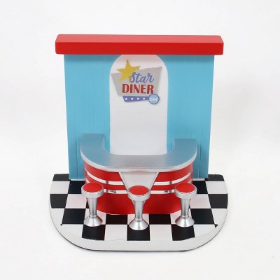 Novelty Figurals Diner Blue - Bullseye's Playground™