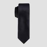 Men's Satin Skinny Tie - Goodfellow & Co™ Black One Size