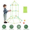 iMountek "218Pcs STEM Building Kit Toy for Kids, Creative Engineering Construction Set for Tent, Castle & Rocket" MultiColor - 2 of 4