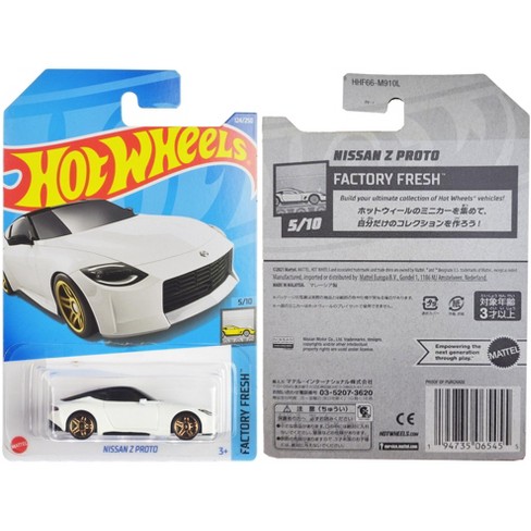 Hot wheels white store car