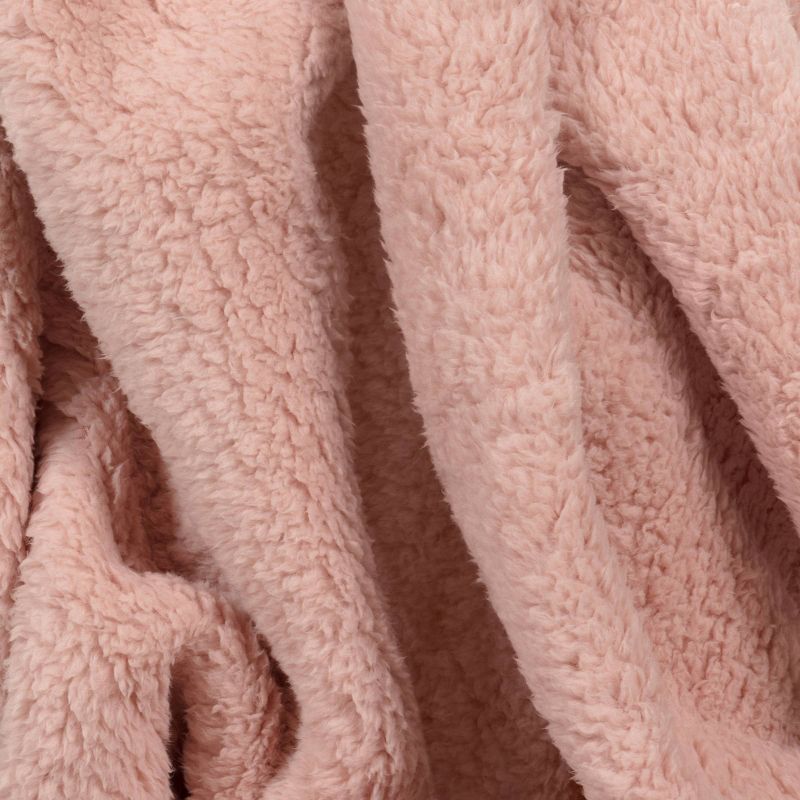 Faux Shearling Throw Blanket - Room Essentials™, 5 of 6