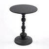 GDFStudio Ciro Mid-Century Modern Metal Round Coffee Table with Sculptural Pedestal Base - 4 of 4