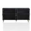 NicBex 58.84" Modern 4-Door Sideboard,Kitchen Storage Cabinets with Metal Handle and Legs for Kitchen and Dining Room,Gray/Blue/Black/Matte Black - 4 of 4