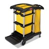 Rubbermaid Commercial FG9T7200BLA High Capacity Cleaning Cart - Black - 4 of 4