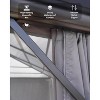 GustoWave 12' x 16' Heavy Duty Hardtop Patio Gazebo for Garden, Patios, Lawns - 4 of 4