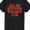 Men's - Instant Message - Call Me Senpai Short Sleeve Graphic T-Shirt - 2 of 4