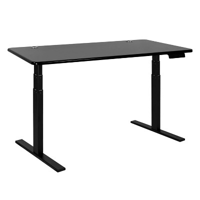 Premium Height Adjustable Standing Desk Dual Motor Black - Autonomous