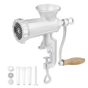 VEVOR Manual Meat Grinder, Heavy Duty Cast Iron Hand Meat Grinder with Steel Table Clamp, Meat Mincer Sausage Maker with 1 Cutting Blade - 1 of 4