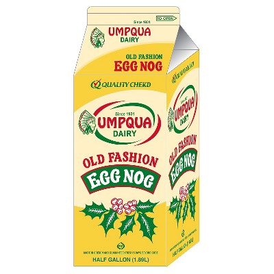 Umpqua Old Fashion Egg Nog - 0.5gal