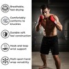 Amber Fight Gear Mexican Style 200 Inch Elastic Handwraps - Breathable, Machine Washable for MMA, Boxing, Kickboxing, Muay Thai, Red, Sold as a Pair - 4 of 4