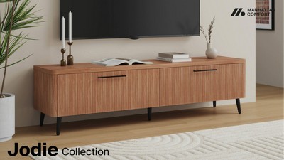 67.6" White Washed Oak Adjustable Bookcase Set with Glass Doors