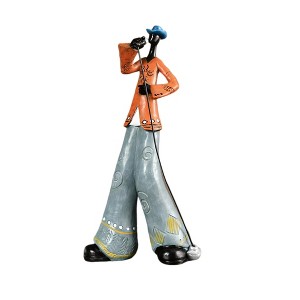 NotArt American Band Musician Statue Set - Handcrafted Resin Figurine for Home Decor - 1 of 4