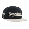 MLB Cleveland Guardians Cantos Hat: Adjustable Snapback, Team Logo, Adult Sizing - 2 of 4