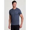 Avalanche Men's Athletic Fit Lightweight Quick Drying Stretch Jersey Everyday Hiking Workout T-Shirt - 3 of 3