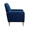 Sapphtopaz 1pc Accent Chair Upholstered Lounge Chair Living Room Chair for Living Room Bedroom Studio - 2 of 4