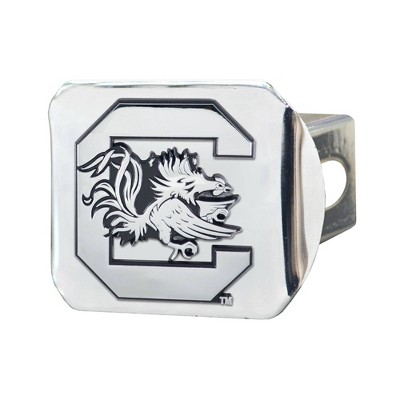 NCAA University of South Carolina Gamecocks Metal Hitch Cover