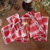 Elrene Sherwood Tree Dobby Cotton Napkins, Set of 8 - Elrene Home Fashions - 2 of 3