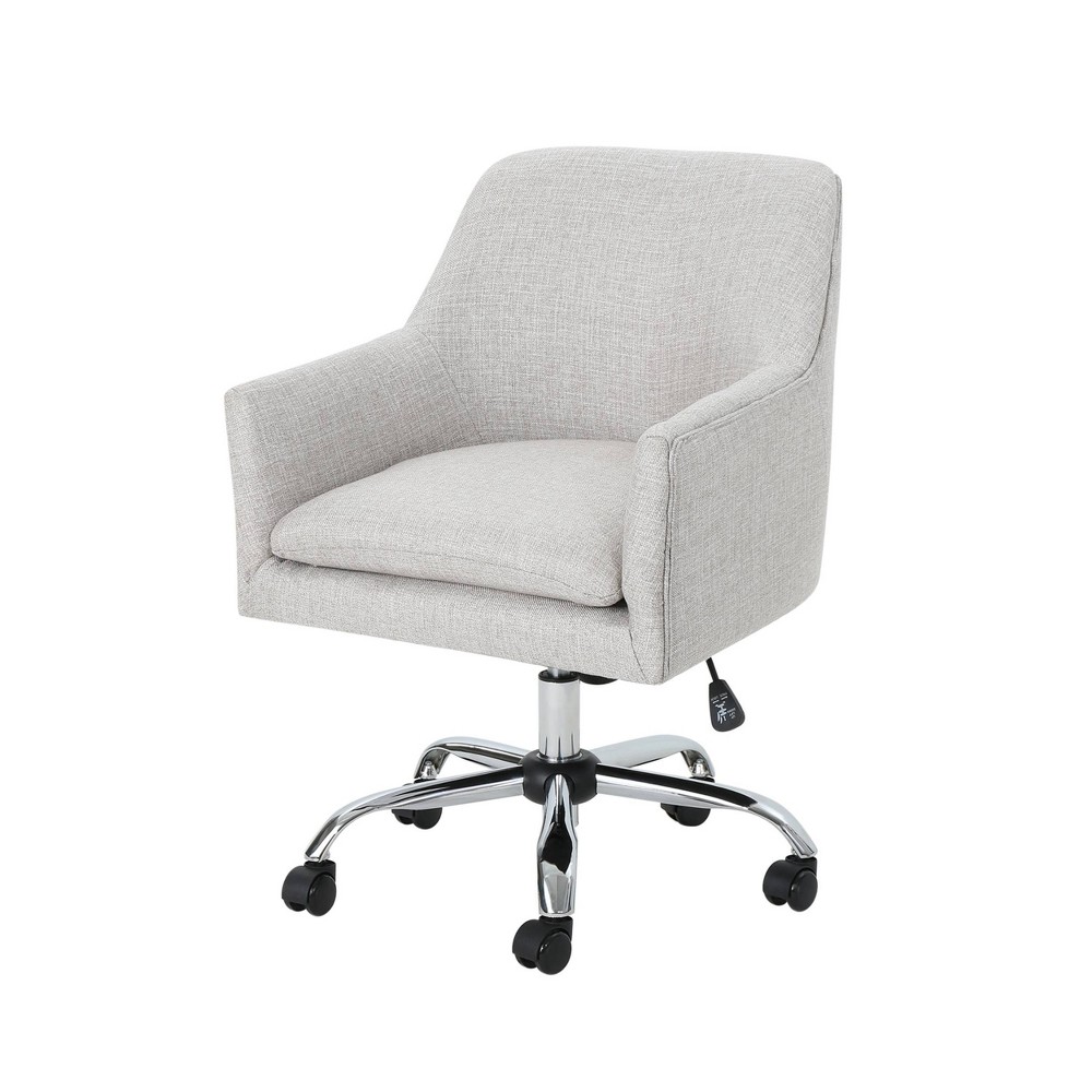 Johnson Mid Century Modern Home Office Chair with Swivel & Adjustable Height - Christopher Knight Home