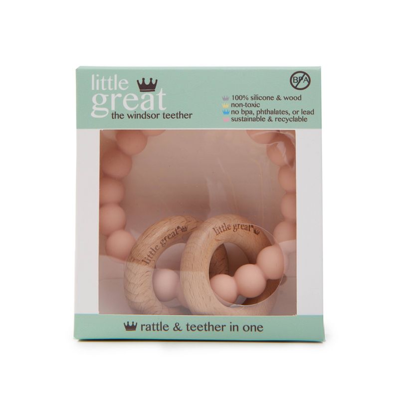 Little Great Windsor Teether - Blush, 2 of 8
