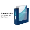 Staples Standard 1/2" 3-Ring View Binder Blue (26427-CC) 82615 - 2 of 4