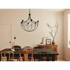 Kichler Lighting Topiary 6 - Light Chandelier in  Textured Black - 4 of 4