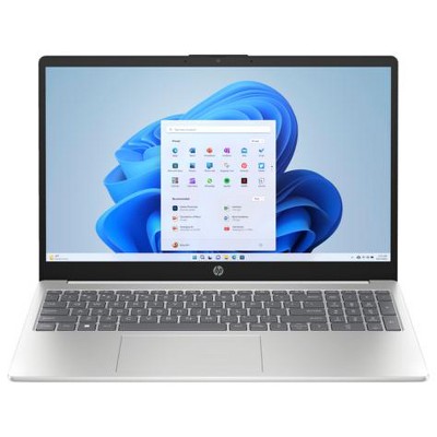 HP 15-fd 15.6" HD Touch Intel Processor N200 8GB RAM 256GB SSD W11H, Blue - Manufacturer Refurbished
