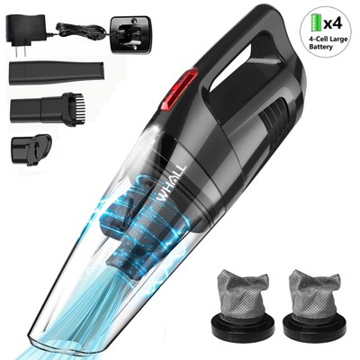WHALL Handheld Vacuum Cleaner, 8500PA Suction, Wet Dry Vacuum Cleaner Cordless with LED Light, Portable Car Vacuum Cleaner for Home & Office