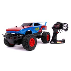 Hollywood Rides Spider-Man 1:12 4x4 1970 Dodge Charger Daytona Elite RC Remote Control Car 2.4 Ghz - 1 of 4