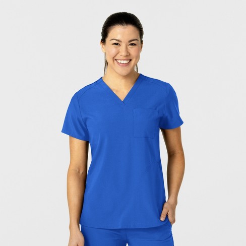 Wink W123 Women's Flex-n-Reach V-Neck Scrub Top - image 1 of 4