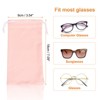 Unique Bargains Microfiber Soft Storage Women Men Eyeglasses Bag 3 Pcs - 2 of 4