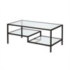Metal Two Tier Coffee Table in Black - Henn&Hart - 4 of 4