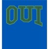 French "Oui" Adult Crew Neck Short Sleeve Tee - 2 of 2