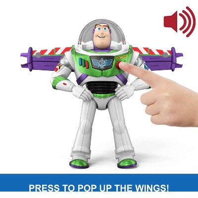 Детские фигурки Toy Story 5 Disney and Pixar Toy Story 12” Scale Flight Mode Hi-Tech Edition Buzz Lightyear 35+ Sounds Action Figures — фото 3