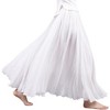 Women's Bohemian Cotton Linen Maxi Skirt - Long Flowy Casual for Summer Beach Holiday - 2 of 4