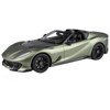 Ferrari 812 Competizione Aperta Verde Manzoni Matt Green with DISPLAY CASE Limited Edition to 70 pieces 1/18 Model Car by BBR - 2 of 4