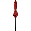Sunnydaze Outdoor Aluminum Patio Table Umbrella with Polyester Canopy and Tilt and Crank Shade Control - 7.5' - 2 of 4