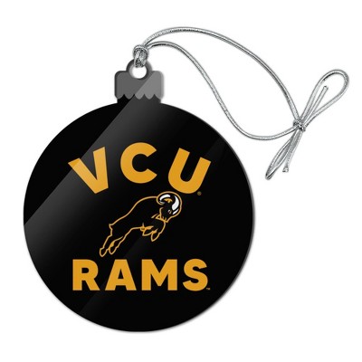 Virginia Commonwealth Official Logo Acrylic Christmas Tree Holiday Ornament