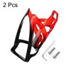 Unique Bargains PC Universal Cycling Bike Water Bottle Holders 2 Pcs with Screw and Wrench 5.2" - 3 of 4