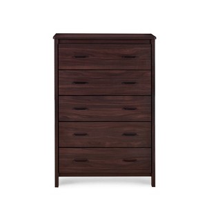 GDFStudio Owen Contemporary Faux Wood 5 Drawer Dresser - 1 of 4