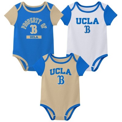 Image of NCAA UCLA Bruins Infant 3pk Bodysuit - 3-6M