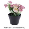 Unique Bargains Artificial Plants Plastic 4.33"x4.33"x7.87" 1 Pcs - 3 of 4