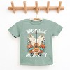 Nashville Music City Guitar Grunge - Youth Short Sleeve Graphic T-Shirt - 2 of 3