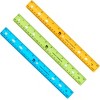 Charles Leonard Plastic Ruler, 12", Translucent, Assorted Colors, Pack of 48 - image 3 of 3