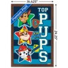 Trends International Nickelodeon Paw Patrol - Top Pups Framed Wall Poster Prints - 3 of 4
