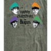 Men's - The Beatles - Happy Christmas Festive Santa Hats Short Sleeve Graphic T-Shirt - 2 of 4