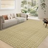 Washable Rugs Non-Slip ¨C Modern Braided Print Area Rug? Stain-Resistant Machine Washable Carpet | Contemporary Accent Rug with Non-Slip Backing - 2 of 4
