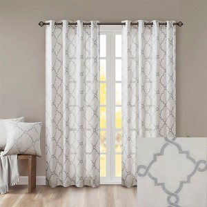 Kumasinova 63"/84"/95"/108" Bedroom Curtains with Grommet Top,Single Window Curtains Panel for Living Room,Kitchen Curtains for Window Treatments - 1 of 4